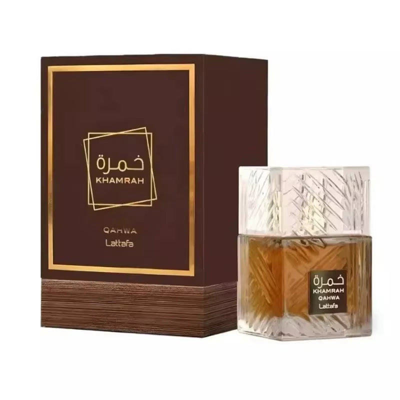 Lattafa Khamrah Men's Long-Lasting Arabic Cologne - Premium Middle Eastern Fragrance