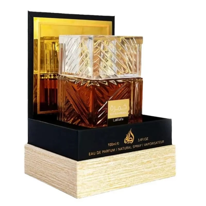 Lattafa Khamrah Men's Long-Lasting Arabic Cologne - Premium Middle Eastern Fragrance