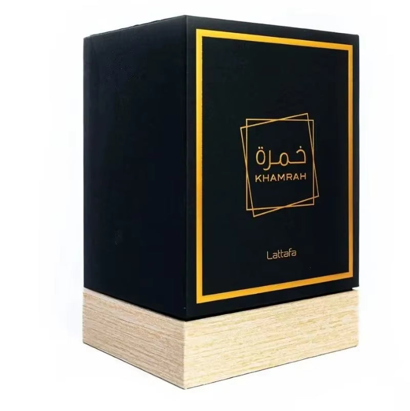 Lattafa Khamrah Men's Long-Lasting Arabic Cologne - Premium Middle Eastern Fragrance