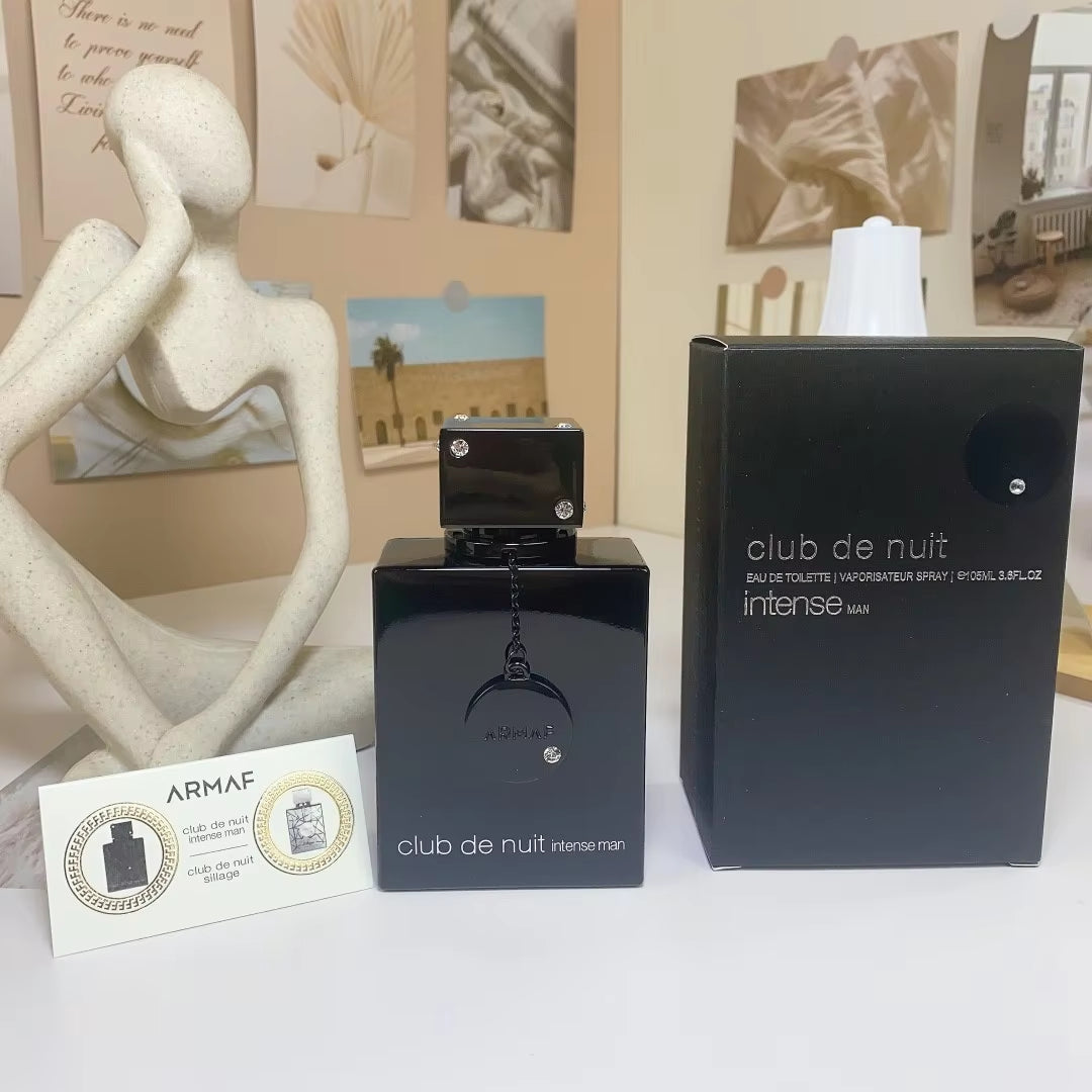 Club De Nuit Intense Man Eau De Toilette - Long-Lasting Woody Fragrance for Men