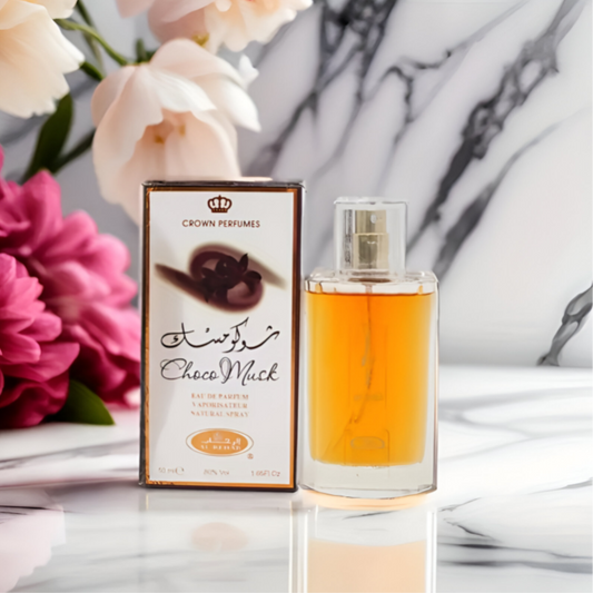 Women's Premium Perfume – Chocolate, Musk, Rose & Vanilla Harmony (1.69oz)