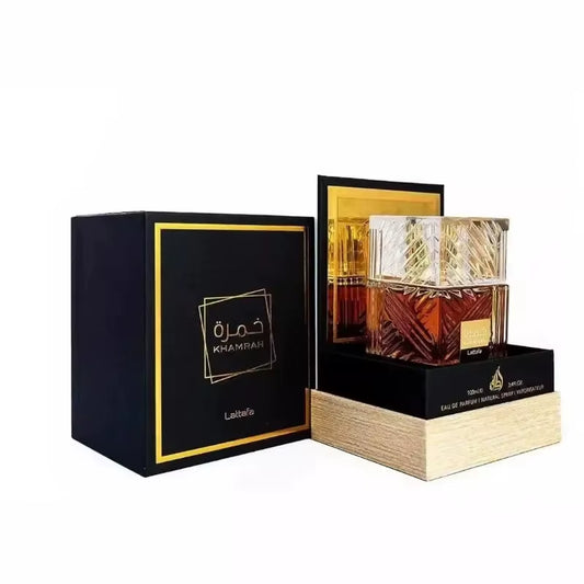 Lattafa Khamrah Men's Long-Lasting Arabic Cologne - Premium Middle Eastern Fragrance