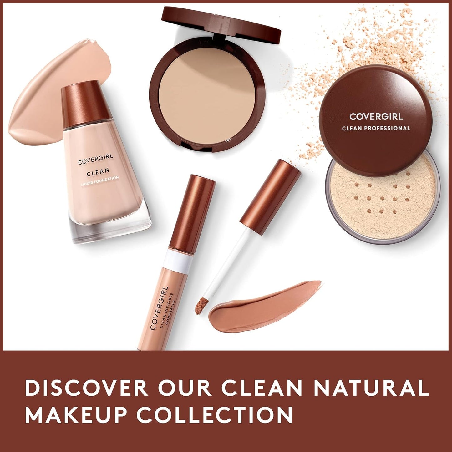 Achieve Flawless Radiance with COVERGIRL Clean Makeup Foundation for Normal Skin - Ivory 105, 1 Oz (Packaging May Vary)