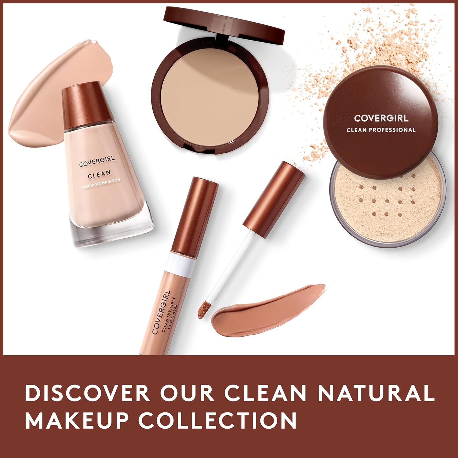 Achieve Flawless Radiance with COVERGIRL Clean Makeup Foundation for Normal Skin - Ivory 105, 1 Oz (Packaging May Vary)