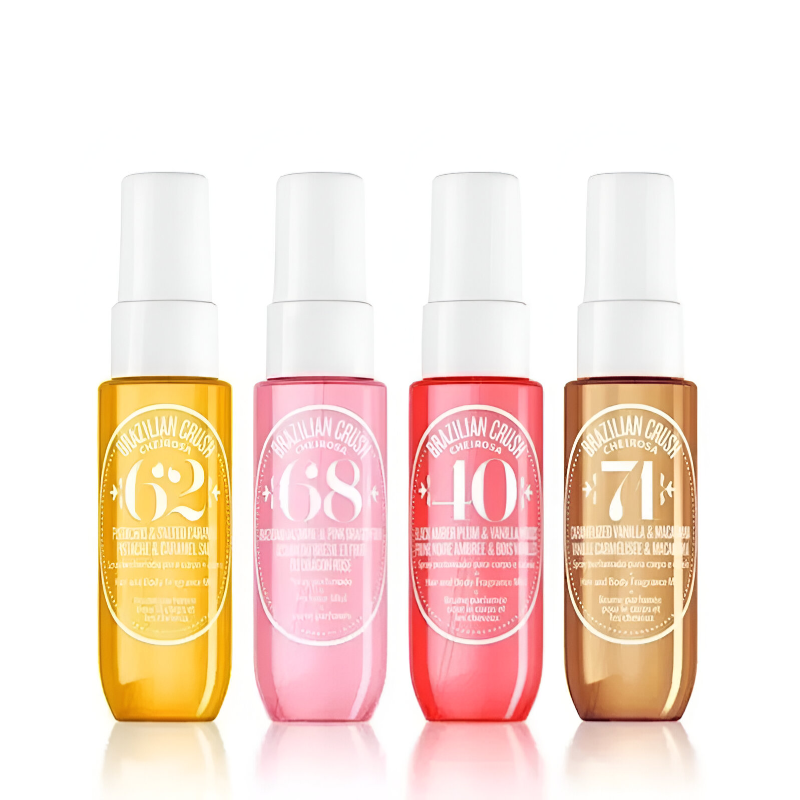 Fresh & Fabulous: Long-Lasting Alcohol-Free Brazilian Perfume Spray for Hair, Body & Clothing